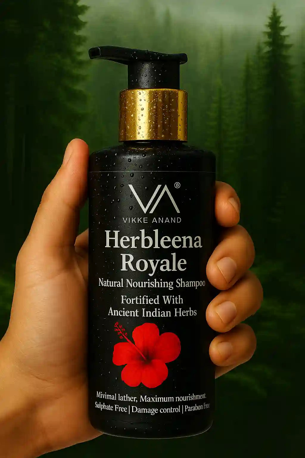 Herbal shampoo